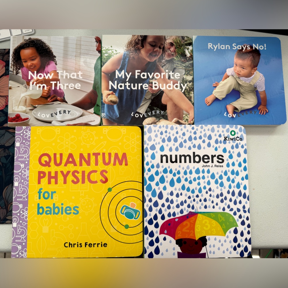 Lovevery Kiwi Board Book Bundle Toddler Learning